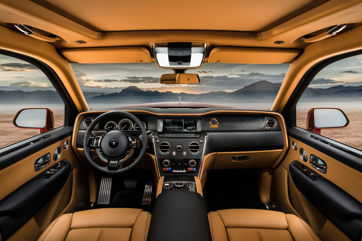 Rolls-Royce Cullinan interior