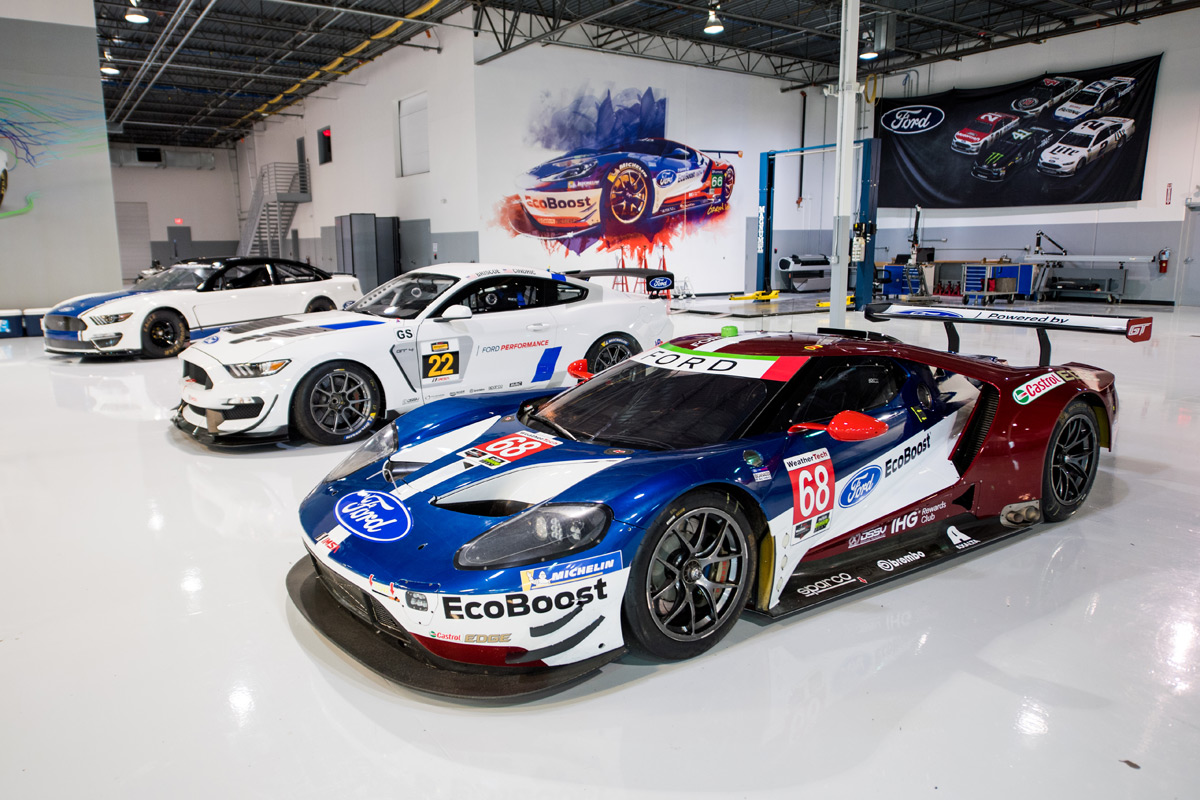 Vising the Ford Performance Tech Center in North Carolina