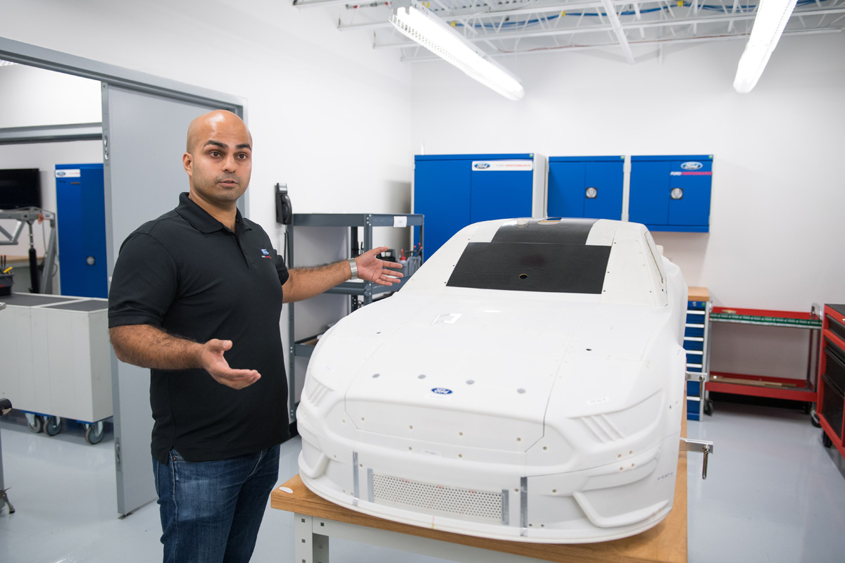 Vising the Ford Performance Tech Center in North Carolina