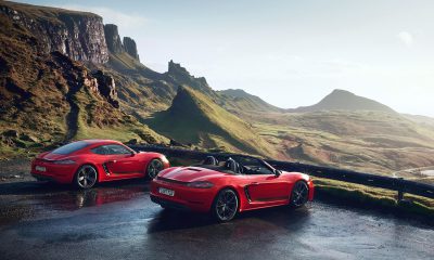 Porsche 718 Boxster T and Cayman T