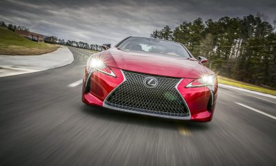 Lexus LC 500 on track