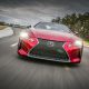 Lexus LC 500 on track