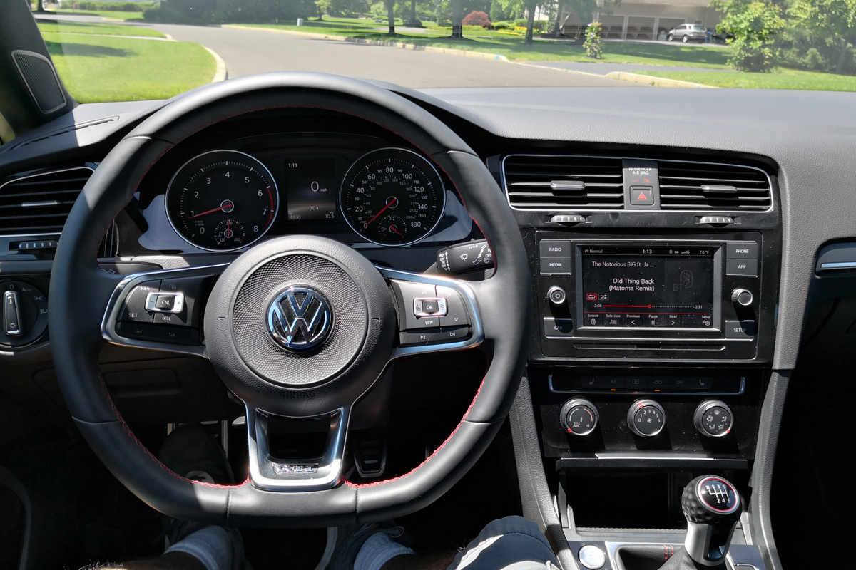 2019 Volkswagen Golf GTI Rabbit Edition interior