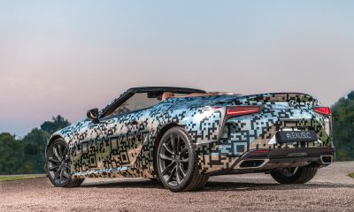 Lexus LC Convertible Prototype unveiled at Goodwood Festival of Speed