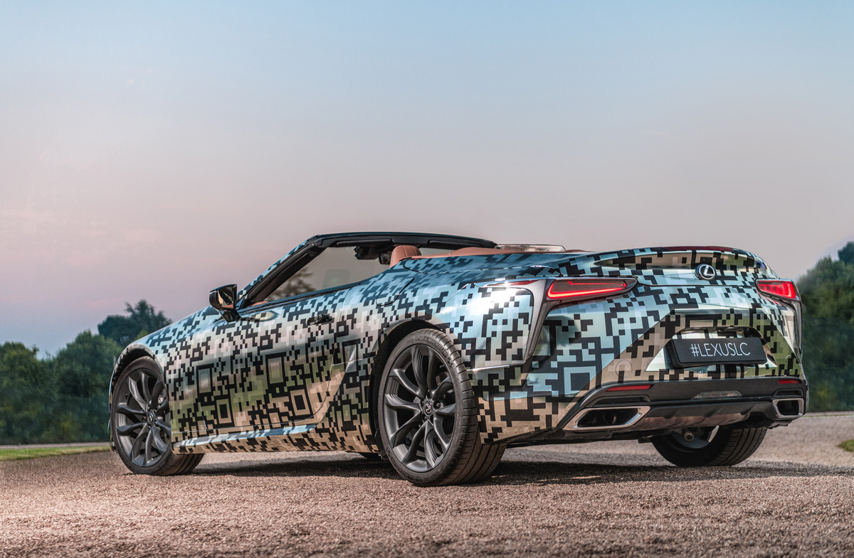 Lexus LC Convertible Prototype unveiled at Goodwood Festival of Speed
