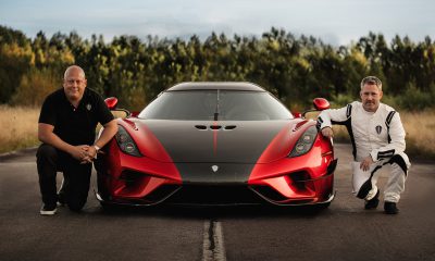 Koenigsegg Regera record run