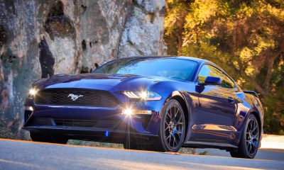 2018 Ford Mustang in Kona Blue