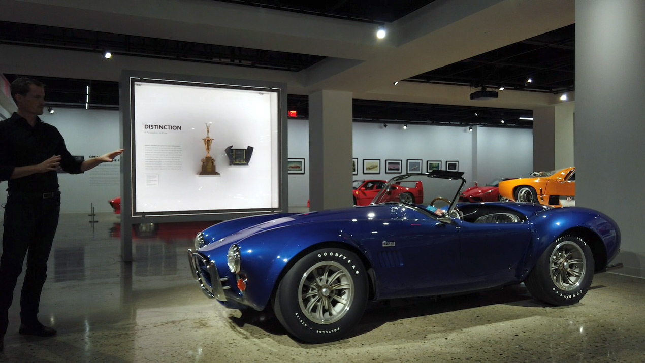 The Petersen Museum - Supercars Exhibit