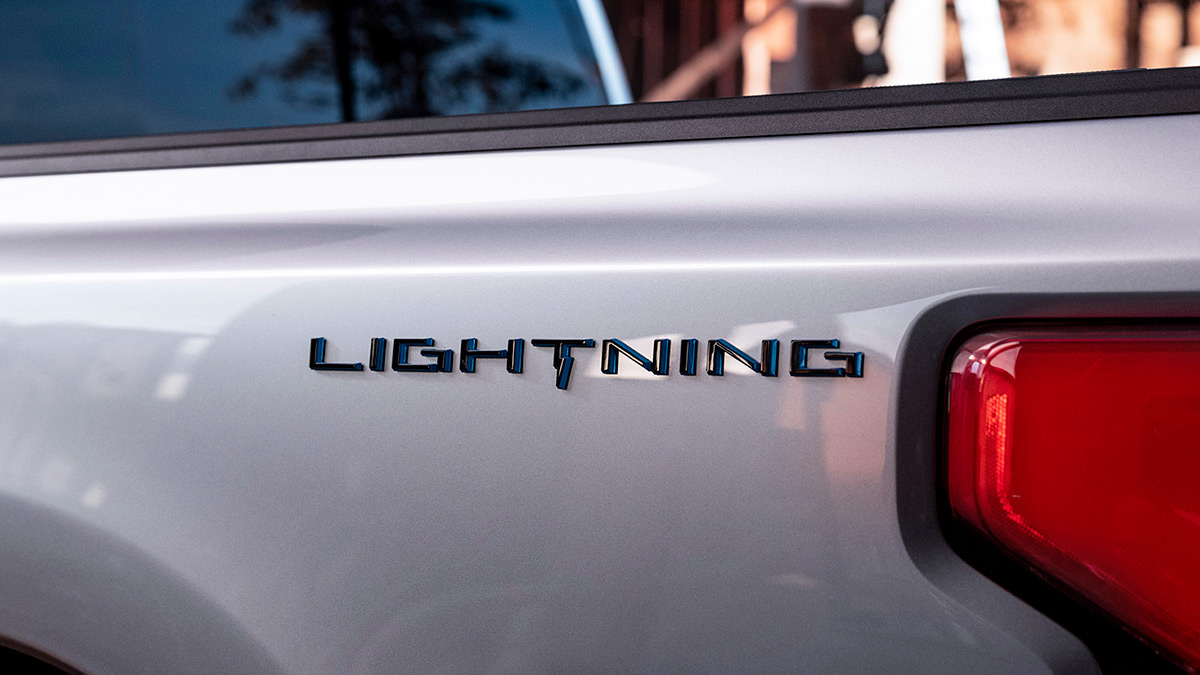 Ford F-150 Lightning EV truck