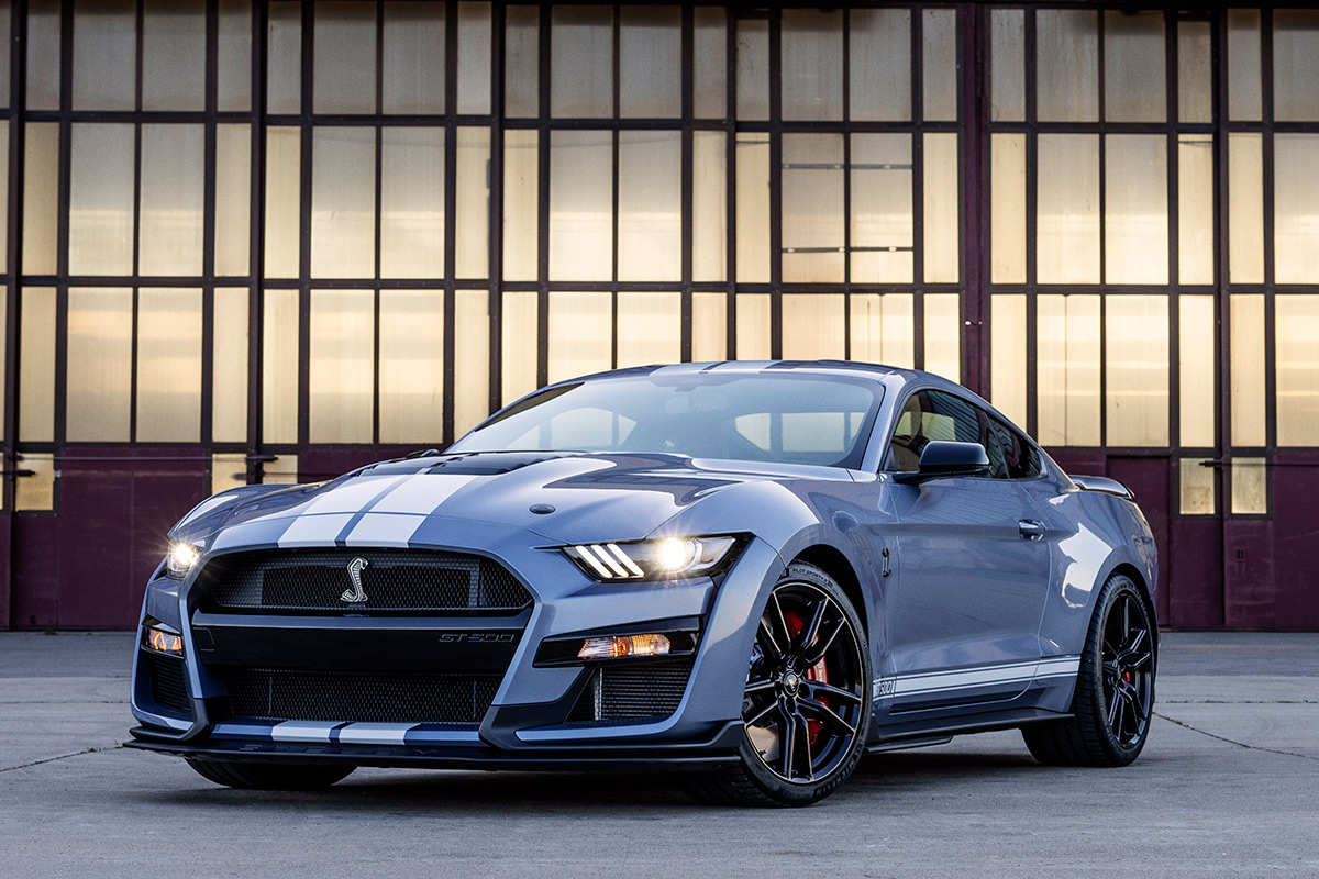 2022 Ford Mustang Shelby GT500 Heritage Edition in Brittany Blue