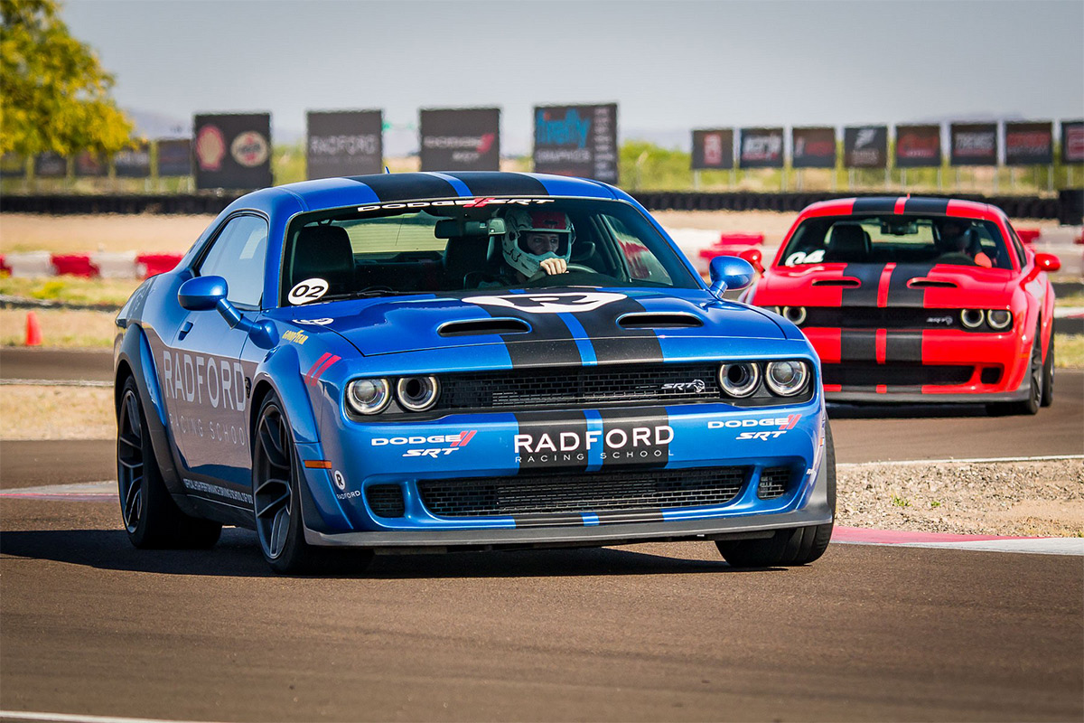 Dodge//SRT Extends Sponsorship of Radford Racing School 